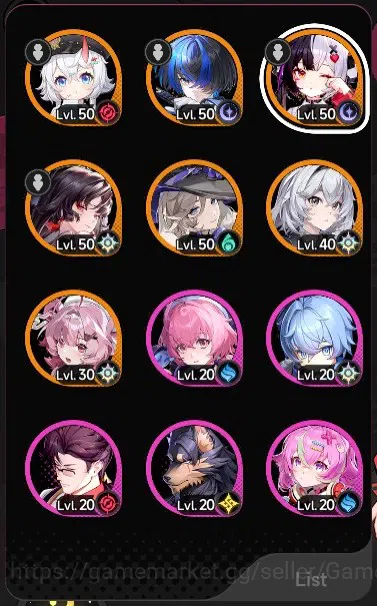Neverness to Everness Accounts GLOBAL SEA|HL33|TL20|6SSR LacrimosaA1,Hotori,Sakir image 2