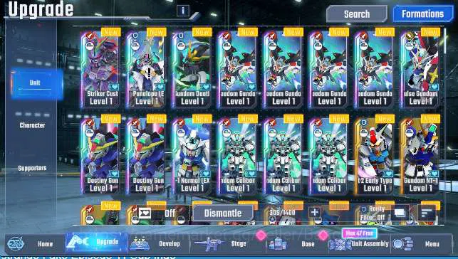SD Gundam G Generation ETERNAL Accounts Global Rank 1|StrikeFreedom MaxLimitBreak,Destiny  image 2
