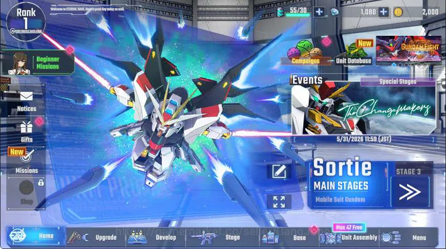SD Gundam G Generation ETERNAL Accounts Global Rank 1|StrikeFreedom MaxLimitBreak,Destiny  image 3