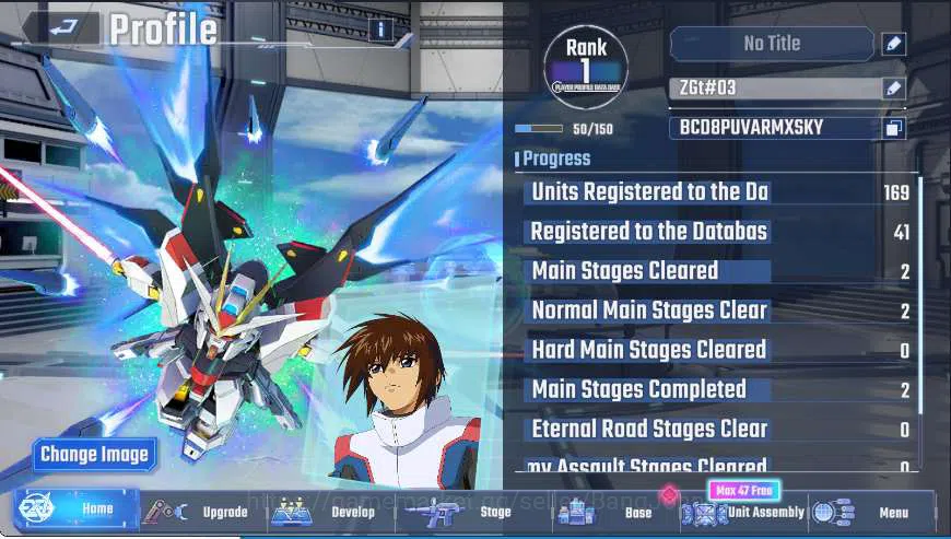 SD Gundam G Generation ETERNAL Accounts Global Rank 1|StrikeFreedom MaxLimitBreak,Destiny  image 4