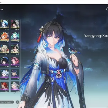 Wuthering Waves Accounts Starter SEA|UL 48|5 Limited|(Yangyang:Xuanling,Shorekeeper)+Sign Sigrika,Chisa,Rebecca|DB Lvl