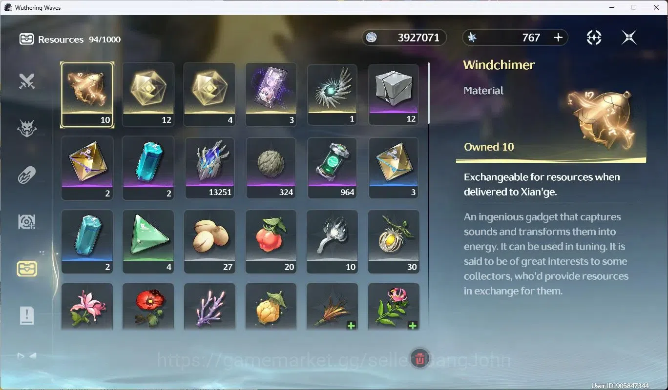 Wuthering Waves Accounts SEA|UL75 |Rank8| 6x 5* CharLimit (Mornnye,Luck,Gal image 11