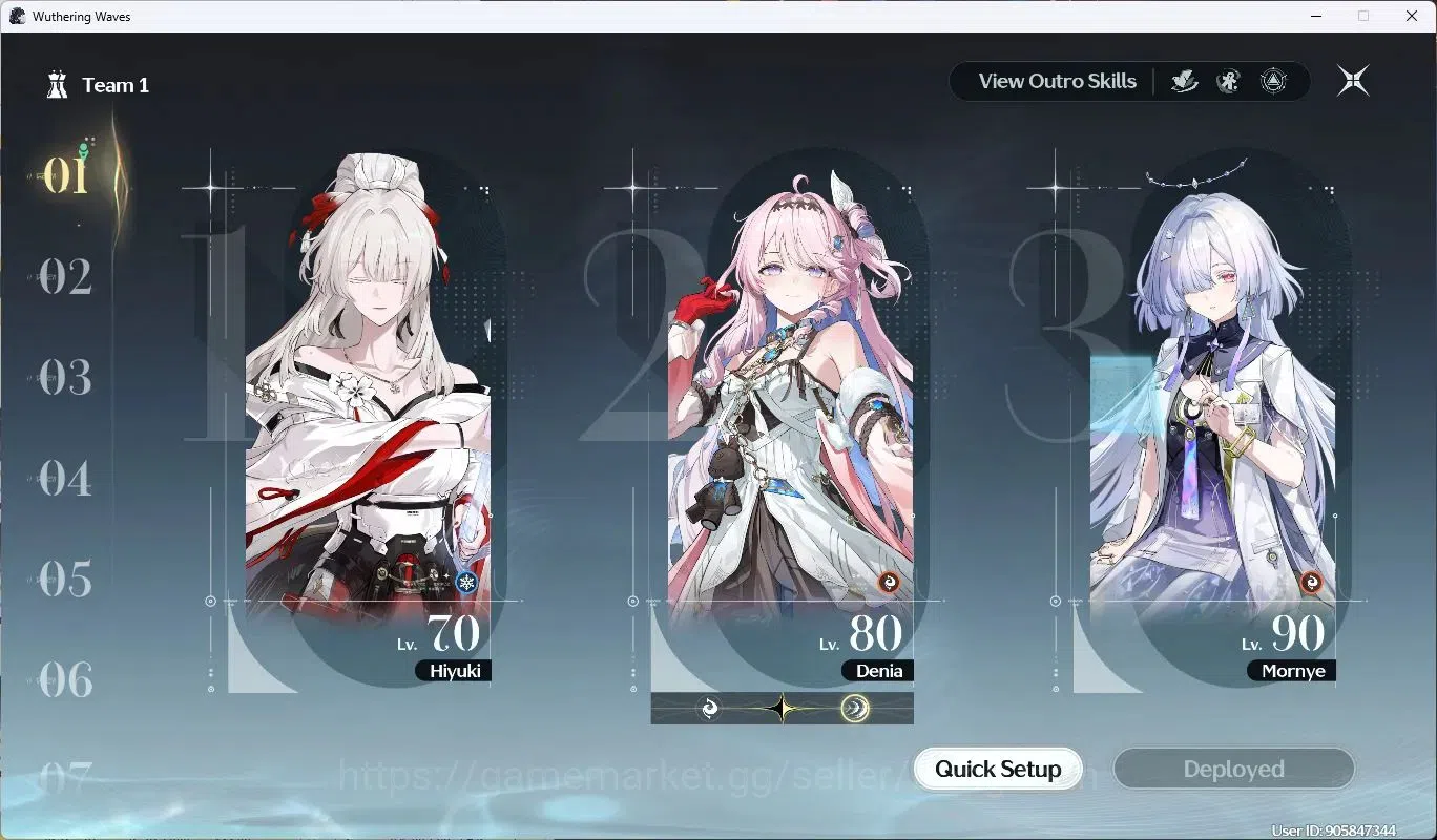 Wuthering Waves Accounts SEA|UL75 |Rank8| 6x 5* CharLimit (Mornnye,Luck,Gal image 16