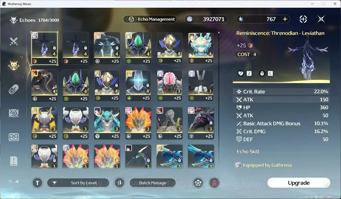 Wuthering Waves Accounts SEA|UL75 |Rank8| 6x 5* CharLimit (Mornnye,Luck,Gal image 8