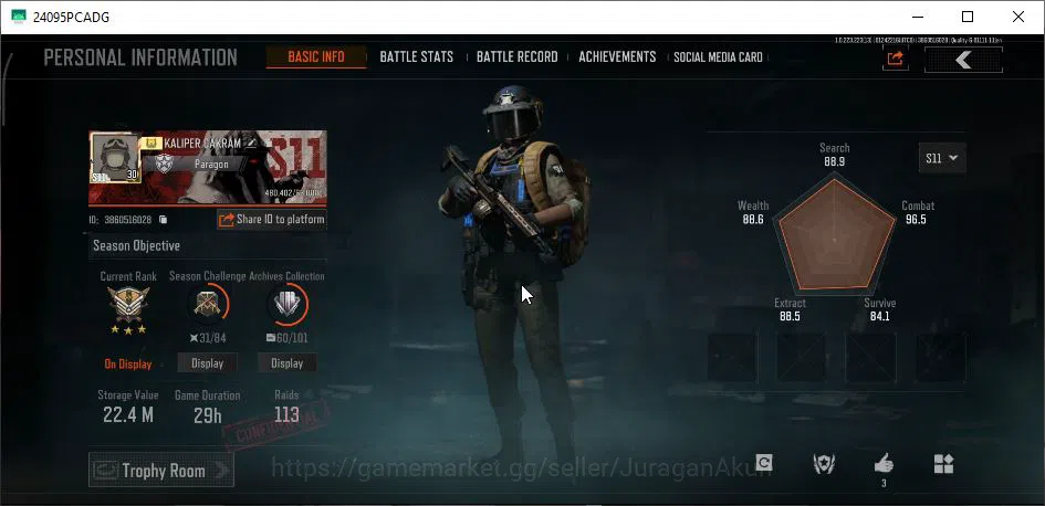Arena Breakout Accounts Mid-Tier [MOBILE] Lv30|SV 22M|CV 21M|Urban Sports|Koi MDR,Crimson VSS,LR DMR Koi,Etc|GearSkin|CN 2