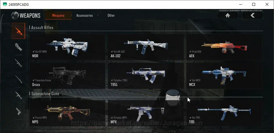 Arena Breakout Accounts Mid-Tier [MOBILE] Lv30|SV 22M|CV 21M|Urban Sports|Koi MDR,Crimson VSS,LR DMR Koi,Etc|GearSkin|CN 5