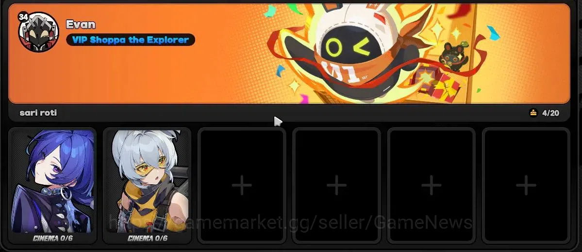 Zenless Zone Zero Accounts ASIA|IK 34|Starter S1 Ch3|1 Limited[Promeia]+1 Sta image 5