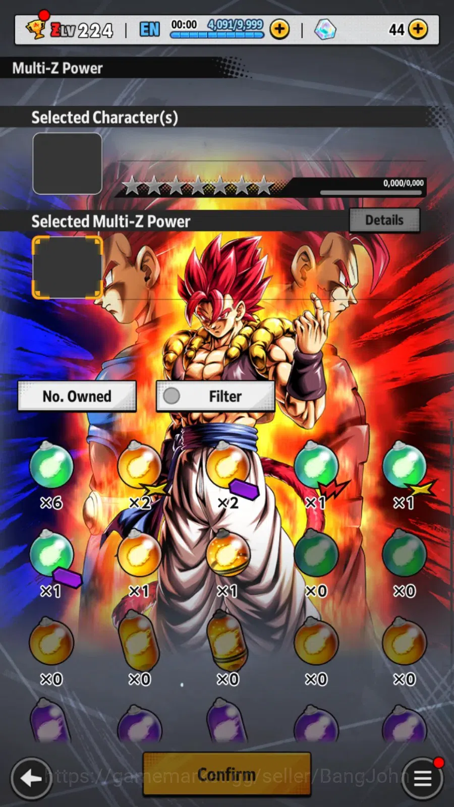 Dragon Ball Legends Accounts Android | Lvl 224|691 Total Power|2 LR|9 UL|LR SS  image 11