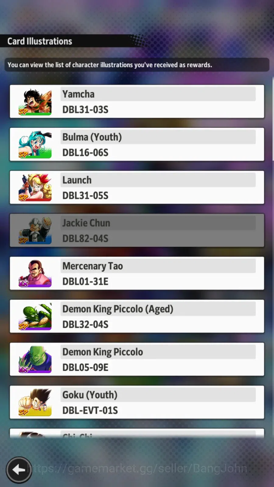 Dragon Ball Legends Accounts Android | Lvl 224|691 Total Power|2 LR|9 UL|LR SS  image 2