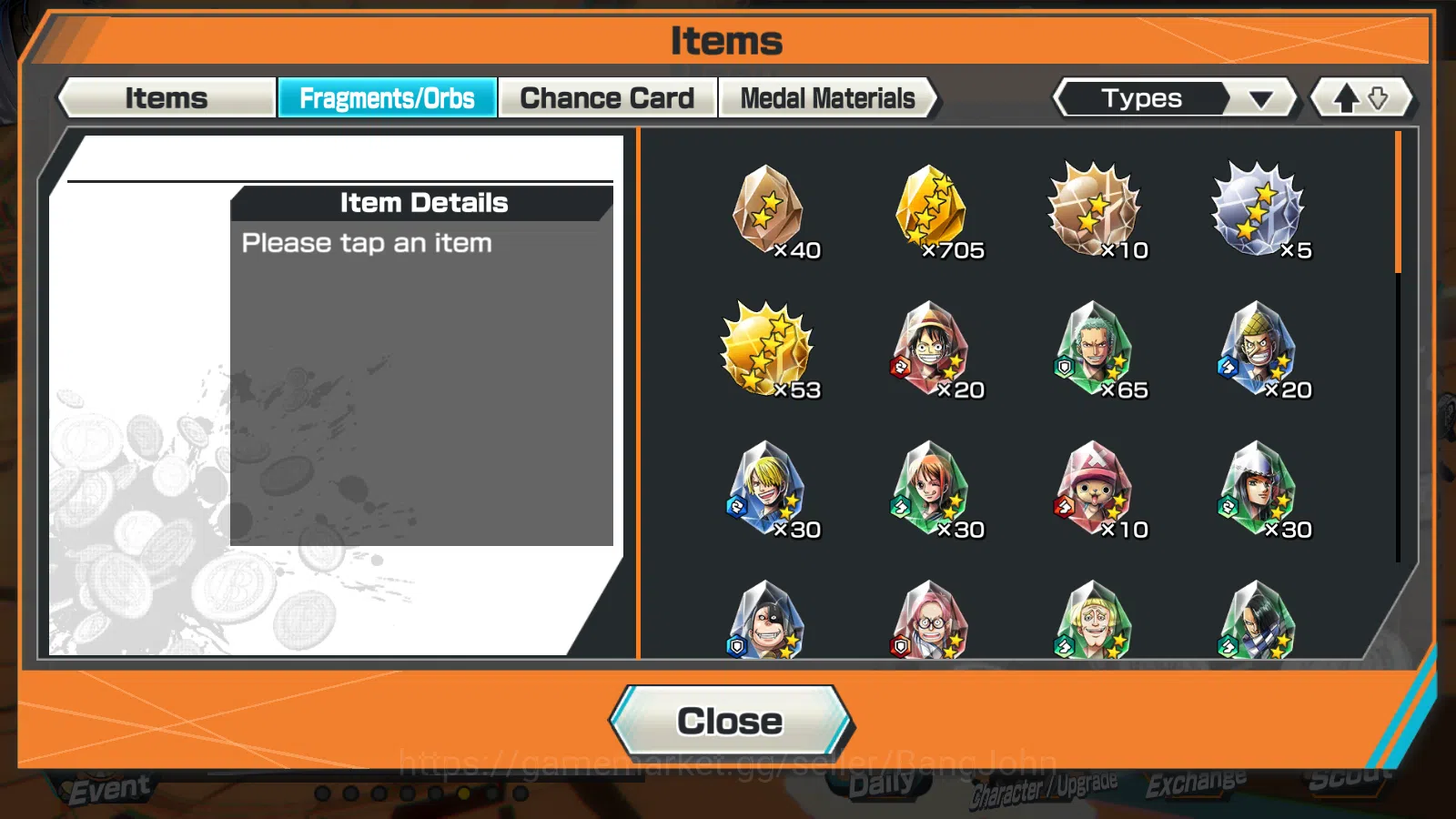 One Piece Bounty Rush Accounts Global | 3EX | RD 1453 |  5elders Nusjuro,Divine S image 7