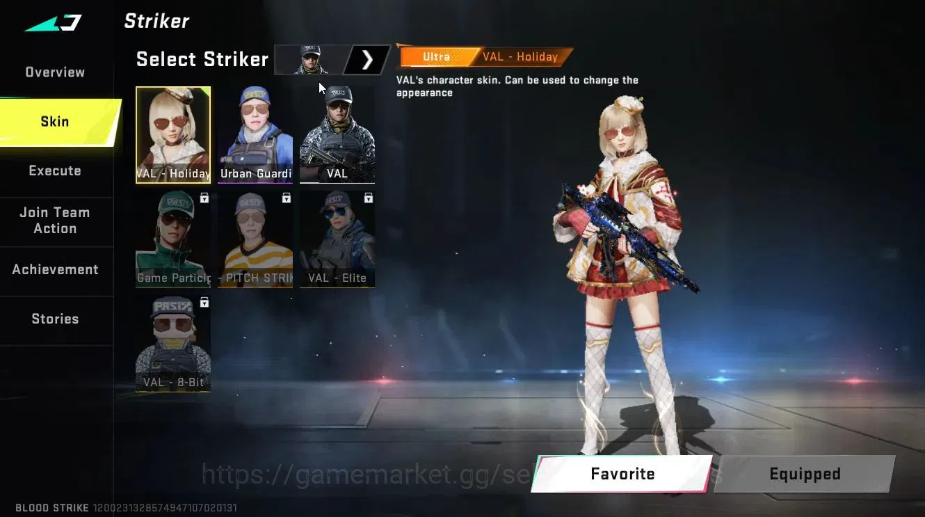 Blood Strike Accounts Collab Skin ASIA|ETERNAL AK47 Lv3|Collab BLEACH [Toshiro, Etc]+TR [FN2000]|Anniv EVO FAL-Draco|ULTRA 10