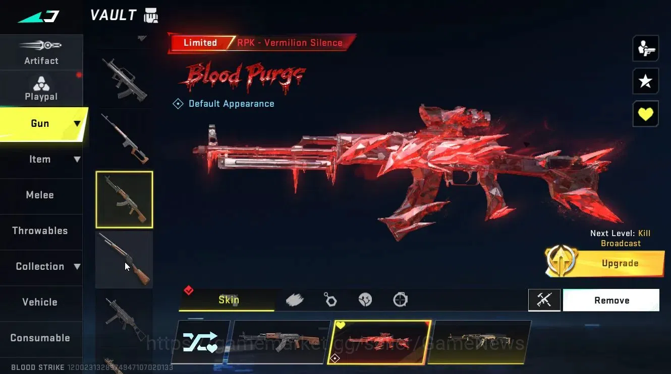Blood Strike Accounts Collab Skin ASIA|ETERNAL AK47 Lv3|Collab BLEACH [Toshiro, Etc]+TR [FN2000]|Anniv EVO FAL-Draco|ULTRA 16