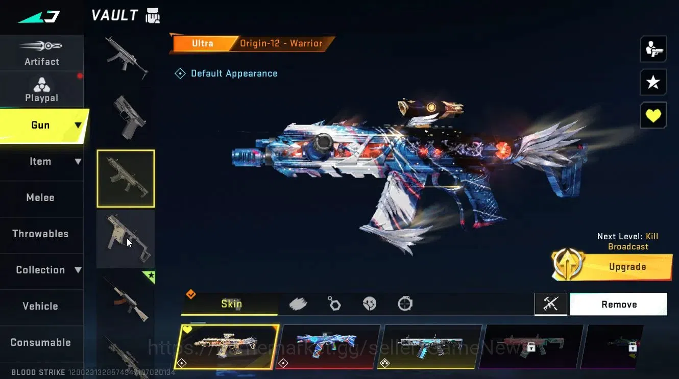 Blood Strike Accounts Collab Skin ASIA|ETERNAL AK47 Lv3|Collab BLEACH [Toshiro, Etc]+TR [FN2000]|Anniv EVO FAL-Draco|ULTRA 19