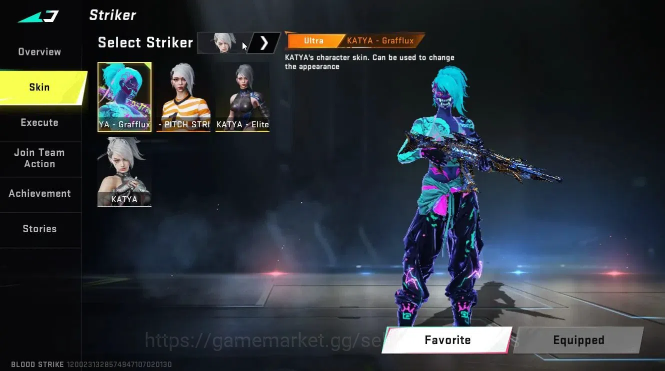 Blood Strike Accounts Collab Skin ASIA|ETERNAL AK47 Lv3|Collab BLEACH [Toshiro, Etc]+TR [FN2000]|Anniv EVO FAL-Draco|ULTRA 6