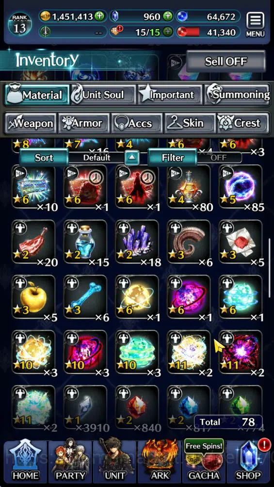 Last Cloudia Accounts GLOBAL|Starter Rank 13| GH Adel,Enjin Samurai Megi image 12