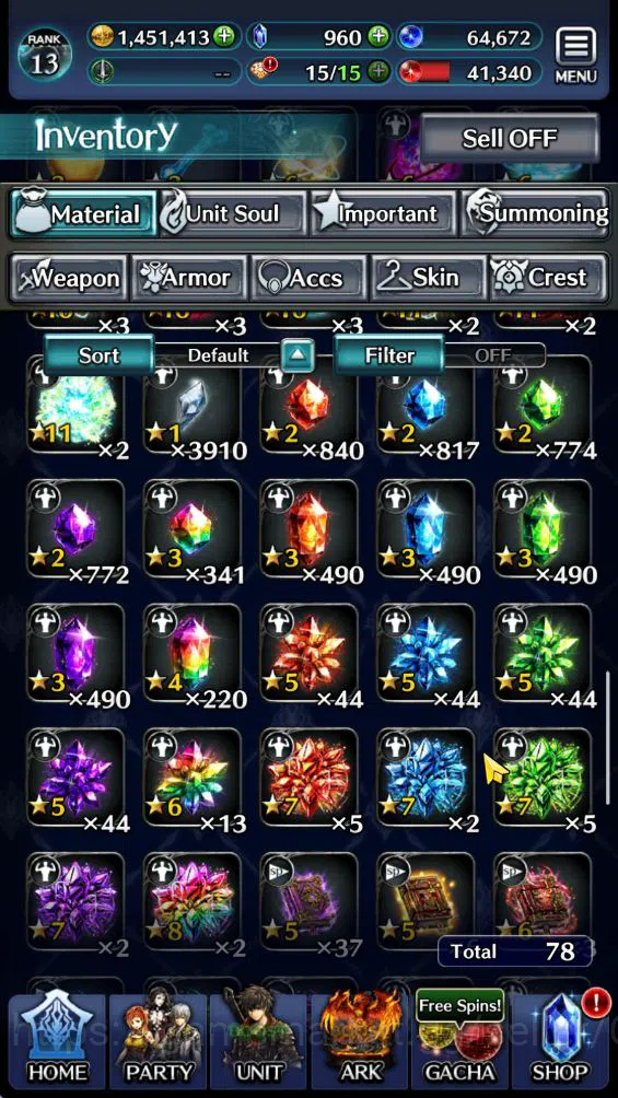 Last Cloudia Accounts GLOBAL|Starter Rank 13| GH Adel,Enjin Samurai Megi image 13