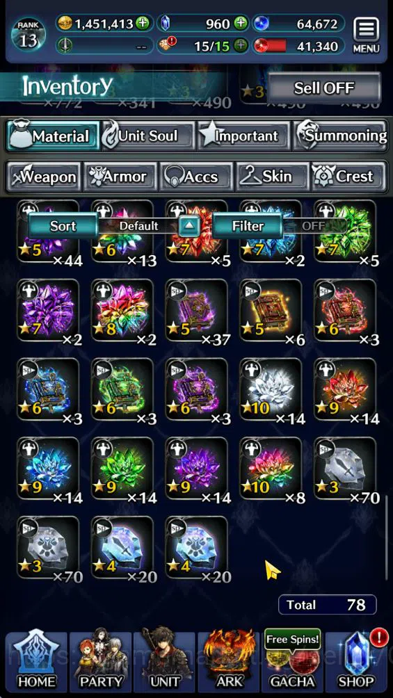 Last Cloudia Accounts GLOBAL|Starter Rank 13| GH Adel,Enjin Samurai Megi image 14