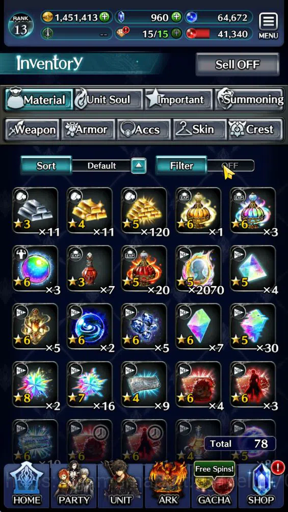Last Cloudia Accounts GLOBAL|Starter Rank 13| GH Adel,Enjin Samurai Megi image 4