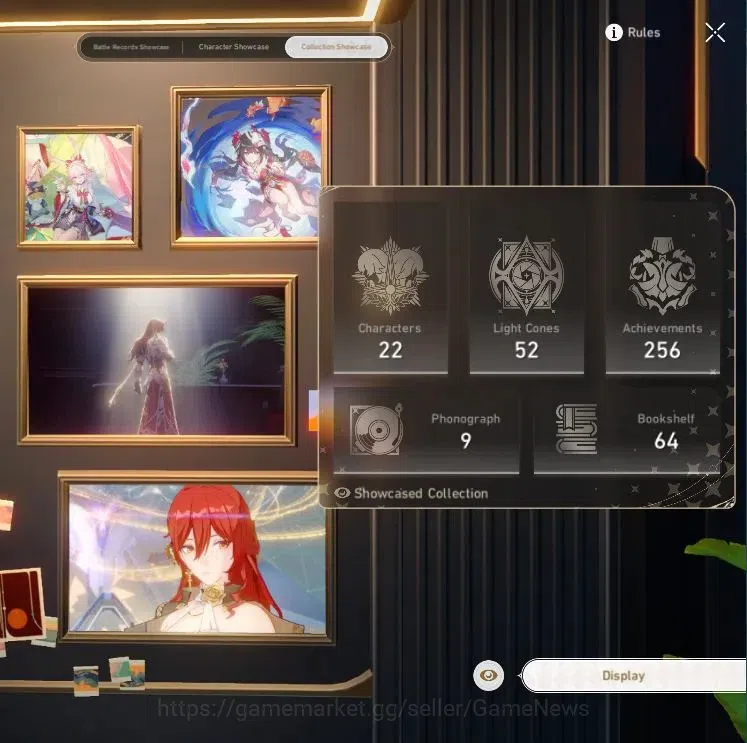 Honkai Star Rail Accounts Asia|TL 46| Free HI3 | 4 Limited | Evanescia E1+Si image 3
