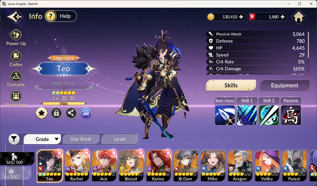 Seven Knights Re:Birth Accounts [Re:BIRTH] Global3000xxx|1800 Ruby + 10 Legendary  image 3
