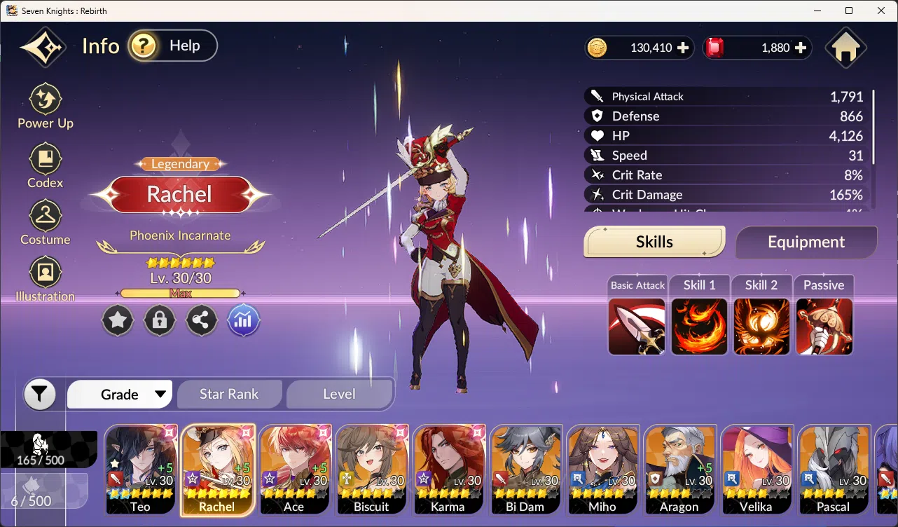 Seven Knights Re:Birth Accounts [Re:BIRTH] Global3000xxx|1800 Ruby + 10 Legendary  image 4