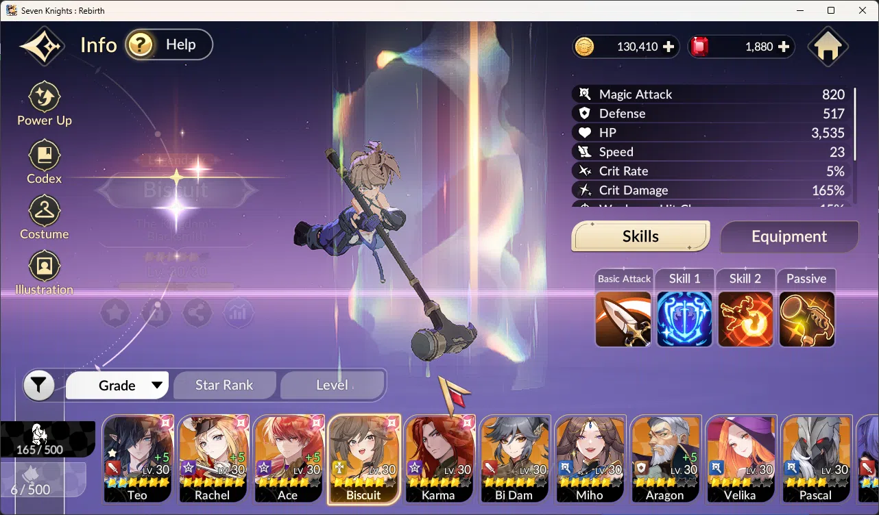 Seven Knights Re:Birth Accounts [Re:BIRTH] Global3000xxx|1800 Ruby + 10 Legendary  image 6