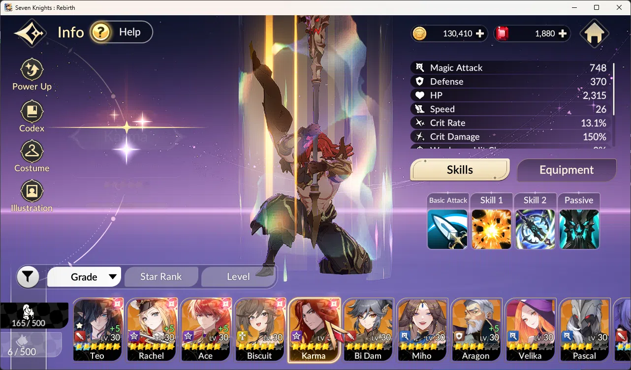 Seven Knights Re:Birth Accounts [Re:BIRTH] Global3000xxx|1800 Ruby + 10 Legendary  image 7