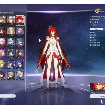 Honkai Star Rail Accounts Others Asia|TL 56|4 Limited (Himeko Nova +Sign,Archer +Sign) Rin Tohsaka,Huohuo +2 STD Char