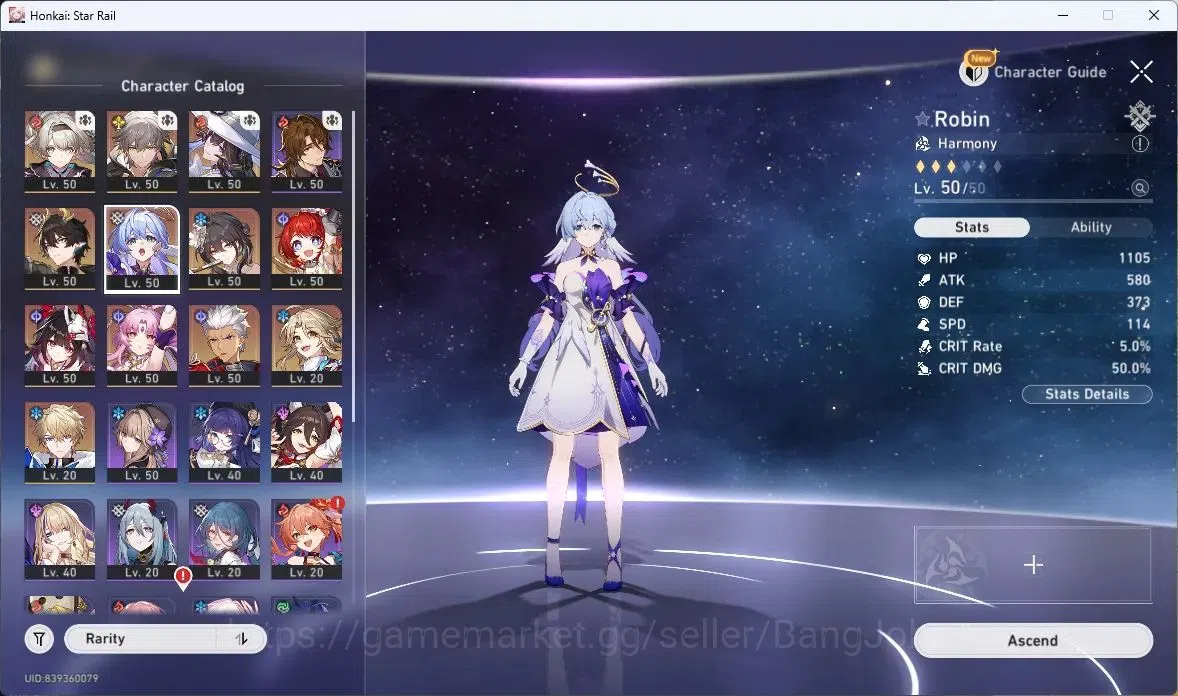 Honkai Star Rail Accounts ASIA | TL40 | Firefly, The Dahlia, Dan Heng IL, Ro image 5