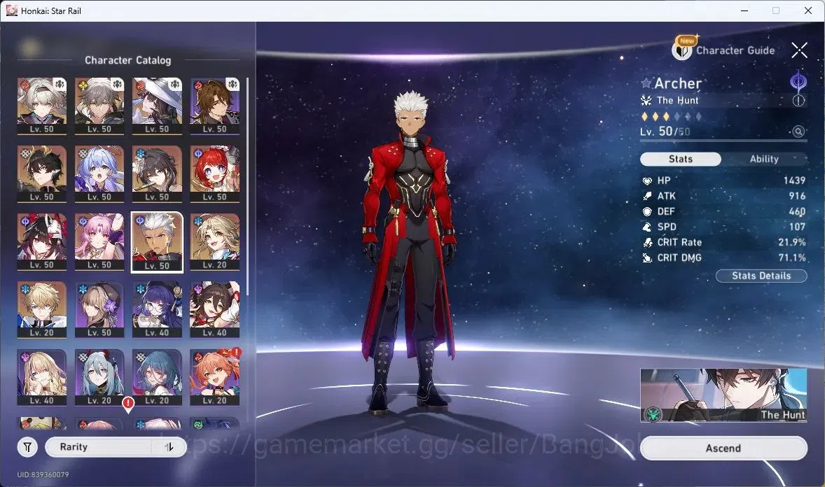 Honkai Star Rail Accounts ASIA | TL40 | Firefly, The Dahlia, Dan Heng IL, Ro image 9