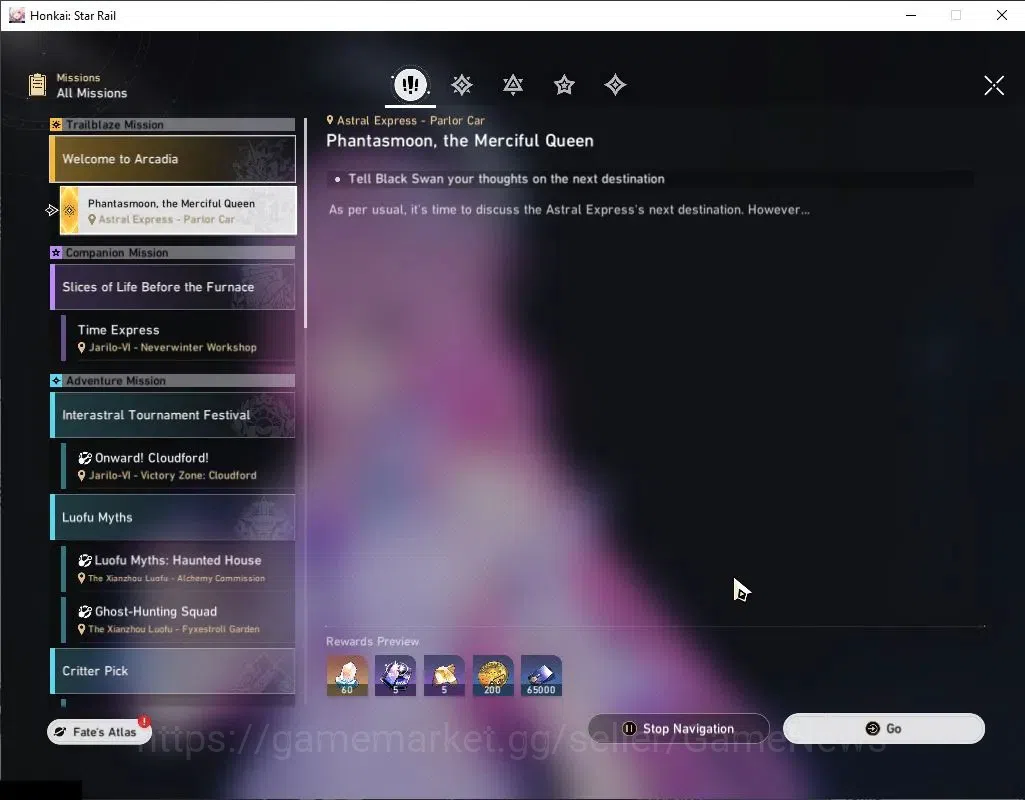 Honkai Star Rail Accounts ASIA|TL 70|20 Limited|[Saber,Phainon,Acheron,Arche image 12