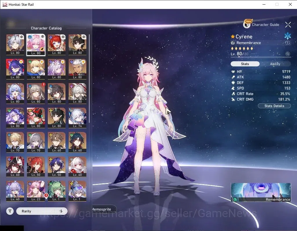 Honkai Star Rail Accounts ASIA|TL 70|20 Limited|[Saber,Phainon,Acheron,Arche image 4