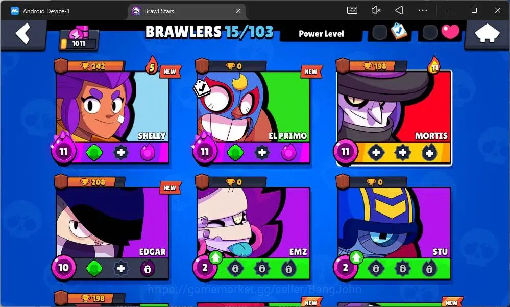Brawl Stars Accounts Global | 1011 Thropy | 15 Brawler|2 Max Hypercharg image 5