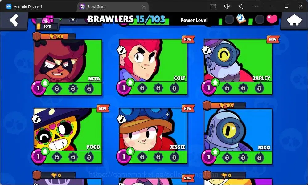 Brawl Stars Accounts Global | 1011 Thropy | 15 Brawler|2 Max Hypercharg image 6