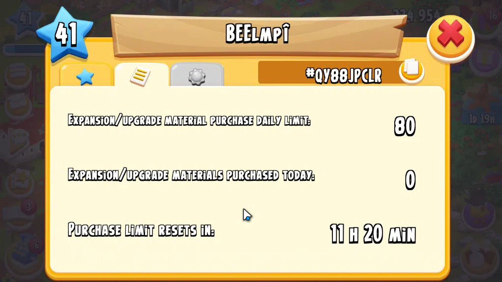 Hay Day Accounts Level 41 | Barn Storage 1050 + Silo Storage 625 | 234k Coins, 6 Diamonds |CN ON|Log Supercell ID|Take 14