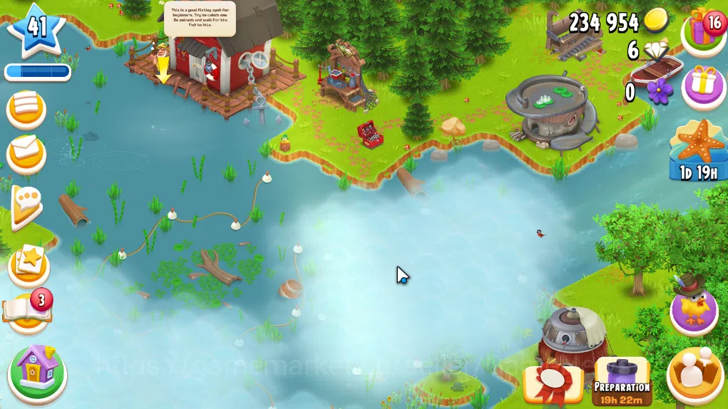 Hay Day Accounts Level 41 | Barn Storage 1050 + Silo Storage 625 | 234k Coins, 6 Diamonds |CN ON|Log Supercell ID|Take 5