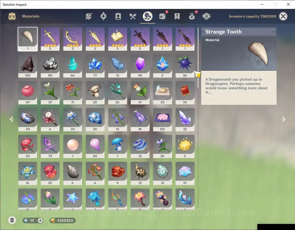 Genshin Impact Accounts ASIA|Hutao PremTeam+Homa|8 Limited + 7 (*5Weapon)| image 10