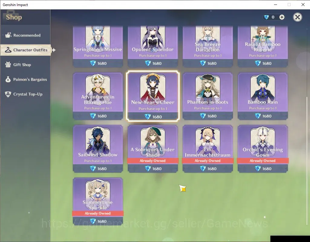 Genshin Impact Accounts ASIA|Hutao PremTeam+Homa|8 Limited + 7 (*5Weapon)| image 15
