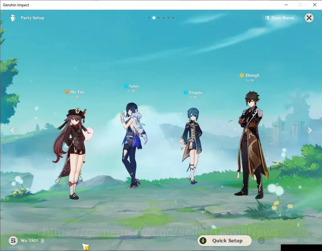 Genshin Impact Accounts ASIA|Hutao PremTeam+Homa|8 Limited + 7 (*5Weapon)| image 3