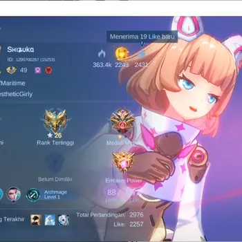 Mobile Legends: Bang Bang Accounts Others MONTON|Hero88|Skin 172|ASP Angella+SANRIO Floryn+Trans Rogger+CC Natalia+Valentine