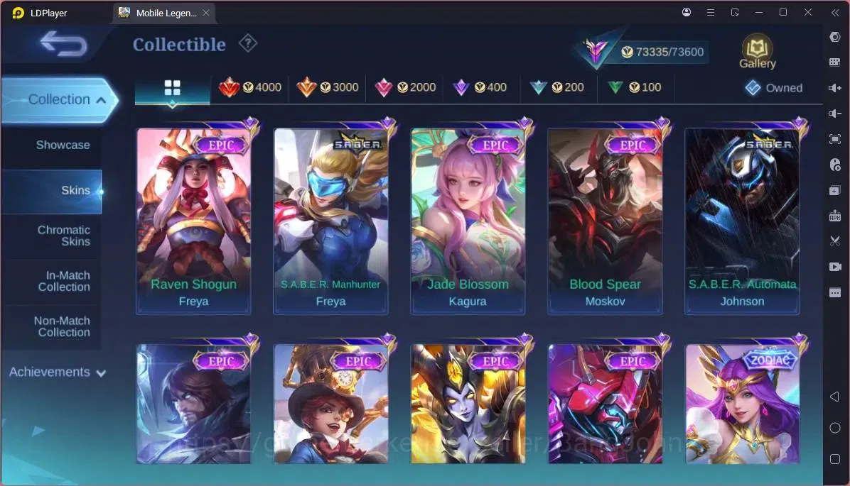 Mobile Legends: Bang Bang Accounts GLOBAL Hero 132 Skin 282|Aspirant Ruby|Prime Beatr image 6