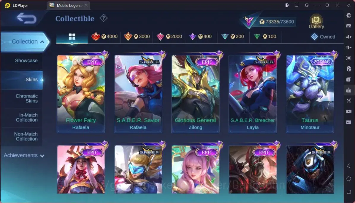 Mobile Legends: Bang Bang Accounts GLOBAL Hero 132 Skin 282|Aspirant Ruby|Prime Beatr image 7