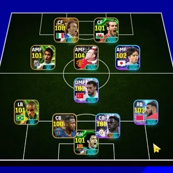 eFootball Accounts Legends & Iconic Players Android|Power 3175|Big Time Alessandro Del Piero,Ruud van Nistelrooij|Epic Wayne