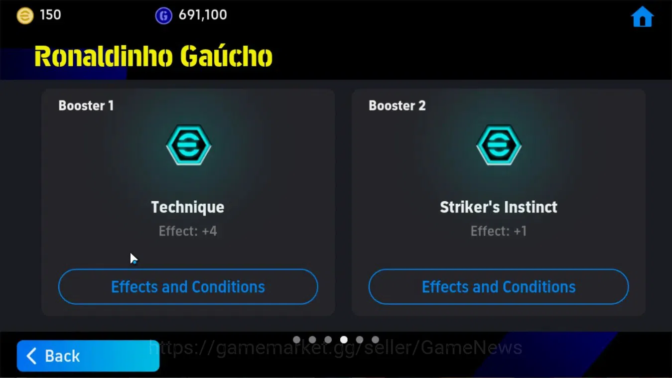 eFootball Accounts Android|Big Time Ronaldinho Gaucho 21 Jun'02,Ousma image 9