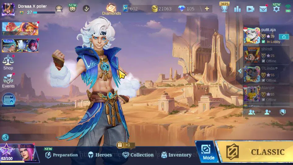 Mobile Legends: Bang Bang Collector Hero 90|Skin 142|Max Emblem|LBox[Franco,Karrie],Cy image 1
