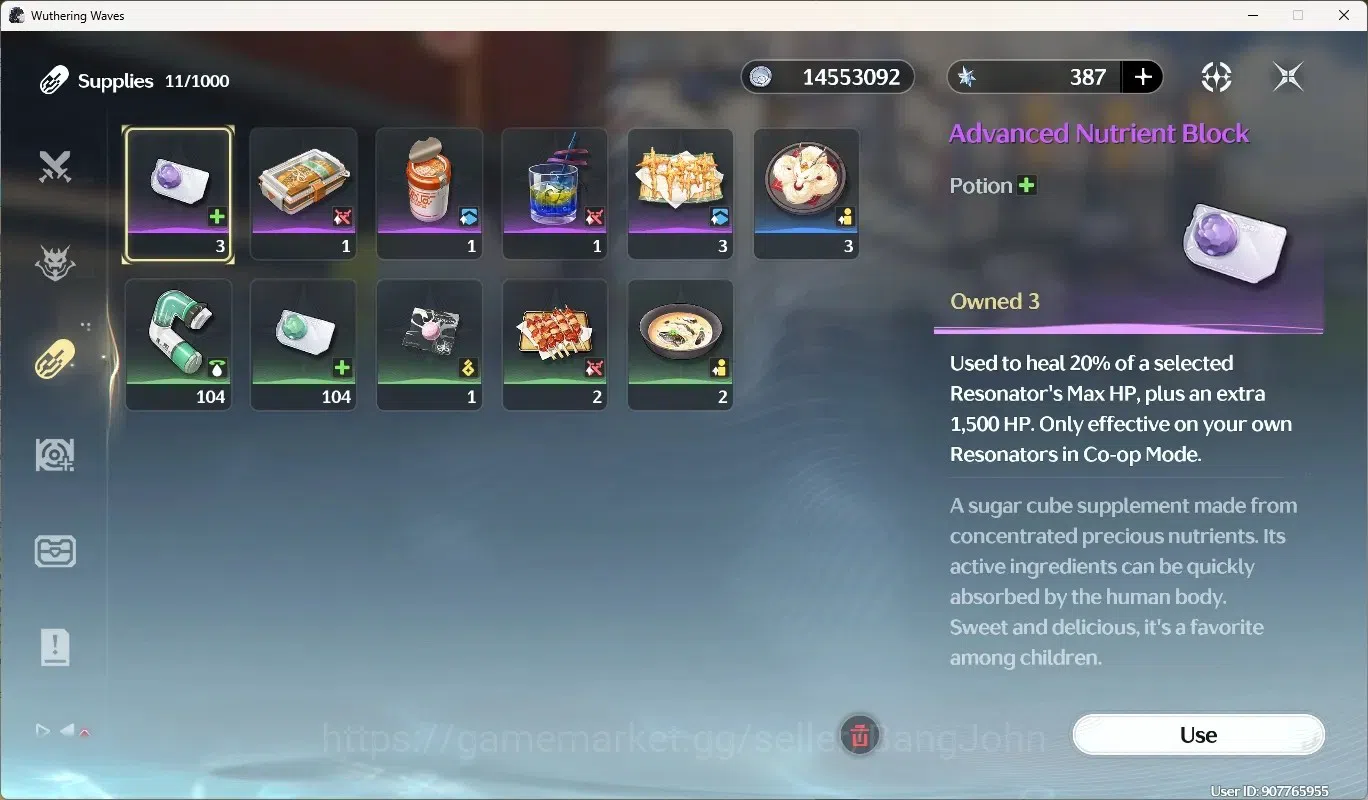Wuthering Waves Accounts Others SEA|UL 51|Rank 6|4 Char Limited [Lucy Rc3,Rebecca Rc3]+Sign,Shorekeeper| Mc Female 16