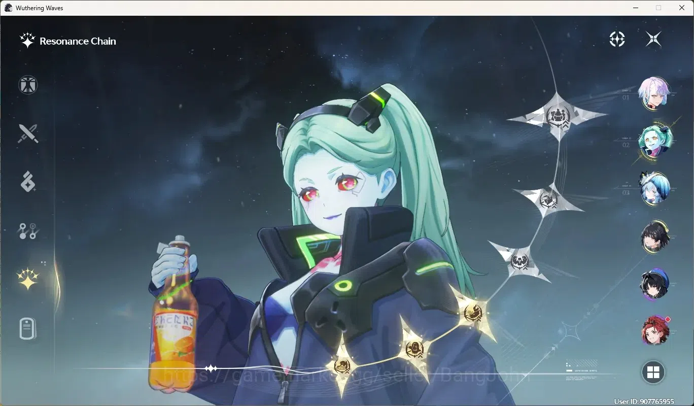 Wuthering Waves Accounts Others SEA|UL 51|Rank 6|4 Char Limited [Lucy Rc3,Rebecca Rc3]+Sign,Shorekeeper| Mc Female 4
