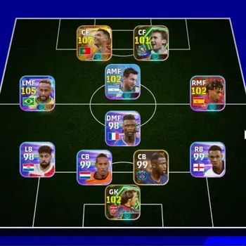 eFootball Accounts Legends & Iconic Players Android|Big Time Cristiano Ronalddo 23 Jun'26|4 Show Time Neymar Jr,Lionel