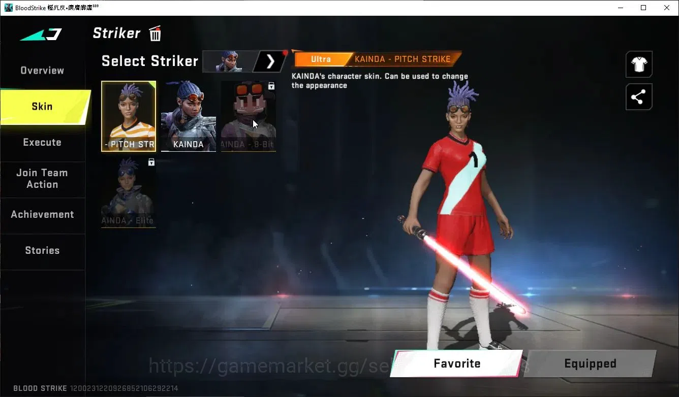 Blood Strike Accounts ASIA|MELEE LightBlade+Collab ENZO-Kraken,TR MCX,FN image 11