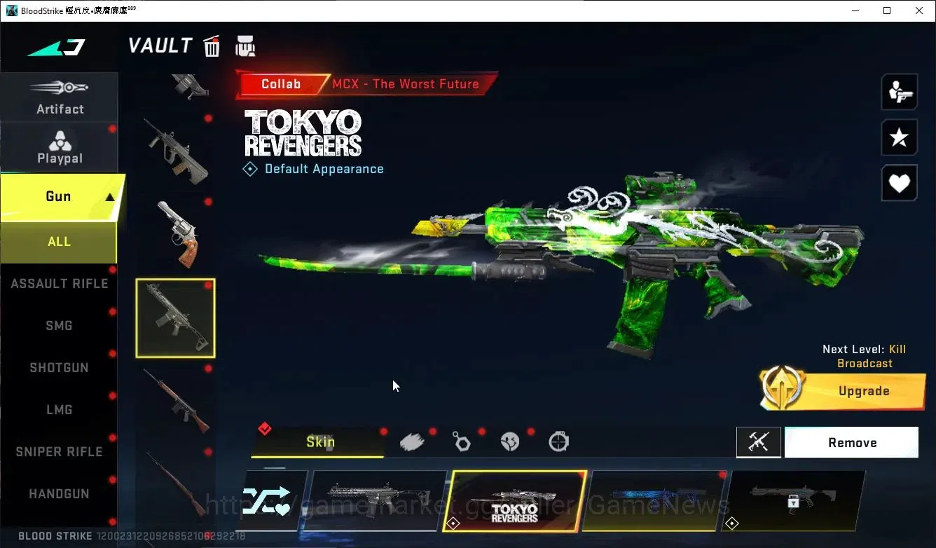 Blood Strike Accounts ASIA|MELEE LightBlade+Collab ENZO-Kraken,TR MCX,FN image 15